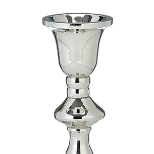 New Arrival Aluminium Candle Stand for Home Decor Decorative Candle Stick Holder <b>Silver</b> Finished Casted Handmade Customized - Product Image 3