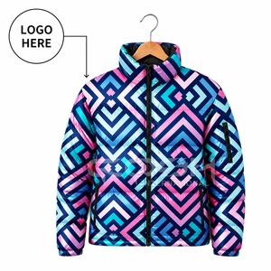 Chaqueta Bomber Cosh International Personalizada de Alta Calidad, de Lana, Poliéster/Algodón, con Cierre Frontal, Acolchada, para Primavera - Product Image 1