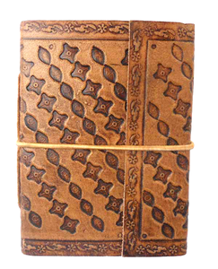 High Quality Handicraft Vintage Personalized Custom Leather Hard Cover <b>A5</b> <b>Diary</b> Gift - Product Image 1