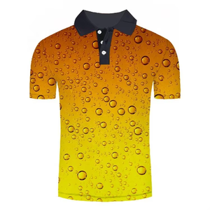 MANWA Men's Short Sleeve for <b>Shirt</b> <b>Geometric</b> Pattern Knitted 100% Cotton Quick Dry Casual Wear - Product Image 1