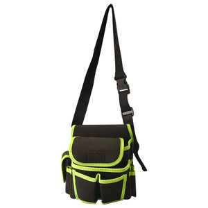Leather <b>Tool</b> <b>Belt</b> Carpenter Electrician Construction Framer Pouch Bag - Product Image 1