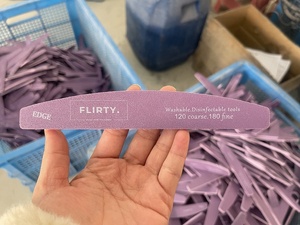 Chuyên Nghiệp Móng Tay Tập Tin Cho Làm Móng Tay Kết Hợp Màu Sắc Limas 80/100/120/150/180 Grit Giấy nhám Lớp Biểu Bì Remover Đệm Tập Tin Làm Móng Tay Công Cụ - Product Image 3