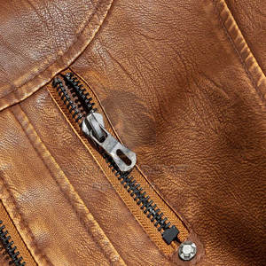 Chaqueta de Cuero para Hombre, Impermeable, Nuevo Modelo, Diseño Moderno, Precio Económico - Product Image 5