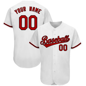 Camisetas de Béisbol al por Mayor, Poliéster que Absorbe la Humedad, Color y Logotipo Personalizados, Ropa Deportiva para Equipos, Proveedor de Servicios OEM - Product Image 5
