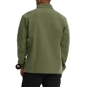 Veste softshell pour homme, imperméable, coupe-vent, légère, pour la randonnée, la course à pied, l'entraînement, vêtements de sport - Product Image 5