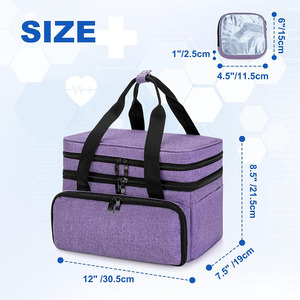 Bolsa táctica portátil premium con compartimento impermeable para medicamentos, ideal para emergencias y actividades al aire libre, en venta a bajo precio. - Product Image 3