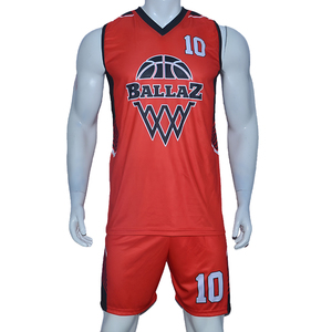 High Quality Custom Anti-Bacterial Unisex Basketball Uniform Front Logo Plus Size Wholesale Sublimated Mesh V-<b>neck</b> Polyester - Product Image 1