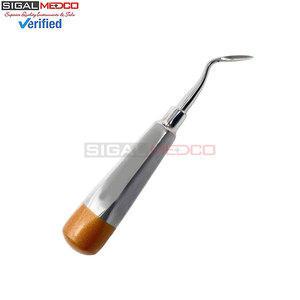 Elevadores de Raíces Dentales Manuales para Cirugía Oral, Extractor de Raíces, 3 Piezas DEL H1 H2 H3, Instrumentos Médicos de Acero Inoxidable Alemán - Product Image 6