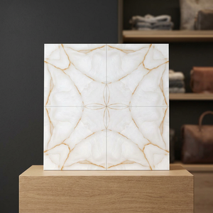 Baldosas de Porcelana con Efecto Mármol, 600x600mm, Acabado Pulido de Alto Brillo, Garantía de 5 Años, 10mm de Grosor - Product Image 3