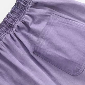 Shorts para Mujer Hechos a Medida, 100% Algodón, Tejido Premium Ecológico y Resistente, Ajuste Cómodo, Cierre con Cordón - Product Image 3