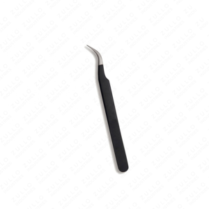 Custom Black Stainless Steel Eyelash Tweezers High Quality Volume Lash Applicator Professional Extension <b>Tool</b> - Product Image 4