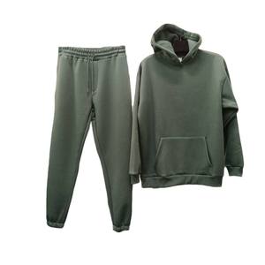 Ropa de invierno Sudadera con capucha Conjuntos de pantalones de chándal Jersey Unisex Con capucha Puños elásticos Tobillos Cintura Cordón Ropa deportiva informal Hoddie - Product Image 4