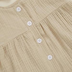 Vêtements pour bébés en coton doux de couleur personnalisée de qualité supérieure confortables et élégants pour les garçons Service OEM ODM OBM pour tous les âges - Product Image 2