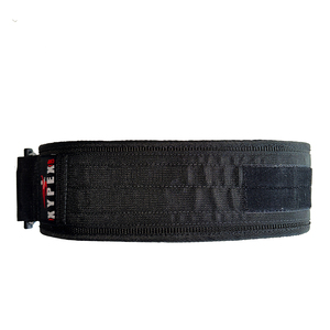 Custom Logo <b>Nylon</b> Powerlifting Belt Self-Locking Hook Loop Closure Gym Belt Adjustable Strong Professional Protection - Product Image 3