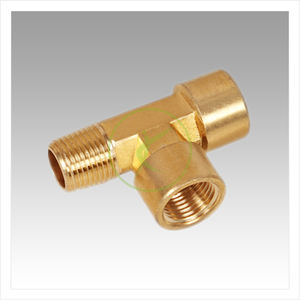 ข้อต่อท่อแบบไขว้ทองเหลืองตัวเมียมีความทนทานต่อการกัดกร่อน - Product Image 2