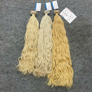 ผมแท้เวียดนามสีบลอนด์ธรรมชาติแบบเวฟคุณภาพสูง 100% พร้อมส่ง เงางาม ไม่พันกัน ไม่หลุดร่วง - Product Image 3