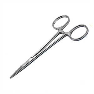 Pinces hémostatiques compactes de 4,5 pouces dotées d'un mécanisme de verrouillage précis, idéales pour une fixation sécurisée et délicate des vaisseaux. - Product Image 3