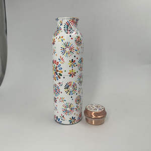 ขวดแก้วทำจากทองแดง100% ทองแดงบริสุทธิ์สำหรับดื่มกาแฟและชา - Product Image 1