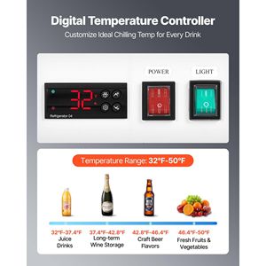 Réfrigérateur commercial vertical pour boissons, 36,4 pieds cubes, 3 portes vitrées - Product Image 4