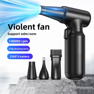 Potente Ventilador Soplador de Aire con Motor sin Escobillas, Batería de 7500mAh, Soplador Eléctrico Portátil para Limpieza de Polvo e Inflado - Product Image 3