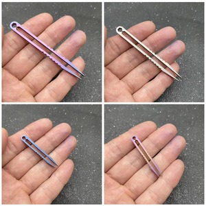 แหนบผ่าตัดทางทันตกรรมไทเทเนียม ด้ามจับหกเหลี่ยม สีเงิน เครื่องมือคลาส 1 แหนบโลหะผสมไทเทเนียม ชุดอุปกรณ์ความแม่นยำสูง - Product Image 4