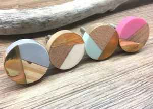 Manijas de resina y madera artesanales naturales, de la mejor calidad, modernas, ecológicas, hechas en India, para cajones de cocina, dormitorio, armarios y cómodas. - Product Image 3