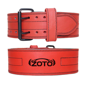 Ceinture de musculation en cuir véritable pour squats et soulevés de terre, avec logo personnalisé, ceinture de musculation pour la salle de sport, fournisseur direct d'usine - Product Image 1
