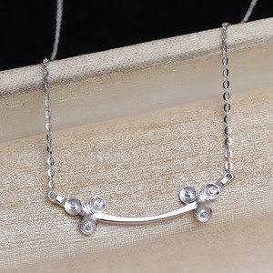 Accessoire en argent S925 multi-perles DIY pour collier avec visage souriant, chaîne porte-perles, perles lâches de 3 à 3,5 mm, accessoire JG5357 - Product Image 2