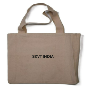 Custom Large Sturdy 100% Cotton Canvas Eco-Friendly Tote Bag Reusable with Rope for Grocery Shopping Beach Carrying Personalized - Product Image 5