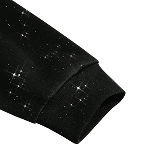 Sudaderas con Pedrería al por Mayor, Sudaderas con Logotipo de Pedrería Personalizadas de Alta Calidad, Mezcla de Algodón y Poliéster, Fabricante de Sudaderas con Pedrería al por Mayor - Product Image 5