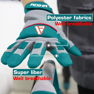 Gants de sécurité mécaniciens Adiha Impex de qualité supérieure, respirants, résistants à la chaleur, 8 mil, taille XL, coutures personnalisées, super confortables - Product Image 5