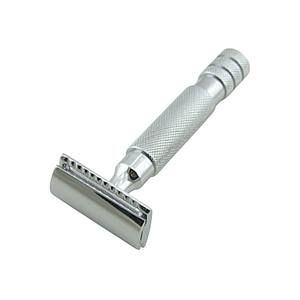 Rasoir de sécurité professionnel Kounain à lame unique, non jetable, non électrique, pour le visage, hommes et femmes, manche durable en acier inoxydable, barbier - Product Image 3