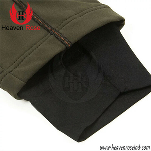 Men's Waterproof Softshell Hooded Jacket Fleece <b>Lined</b> Windproof Outdoor Tactical <b>Coat</b> Wholesale OEM Available - Product Image 6