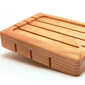 Natural Bamboo Wood <b>Soap</b> Holder Dish Rack Bathroom Shower Storage Support Plate Tray Elegant Wooden Bathroom <b>Sets</b> - Product Image 1