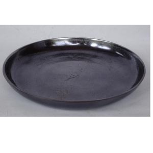 Bol de bateau moderne en fonte d'aluminium Bol en fonte d'aluminium brut en laiton forgé Bol de bateau ovale conique Artisanat en métal Décor moderne - Product Image 5