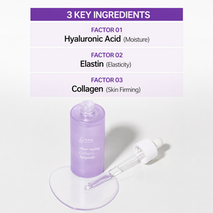 Suero Facial Hidratante con Elastina Francesa y Colágeno de Bajo Peso Molecular, Solución Intensiva para Reparación de la Densidad de la Piel, para una Piel Radiante - Product Image 3