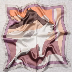 Pañuelo de Satén Personalizado con Diseño Impreso, Alta Calidad, Fabricante OEM ODM con Etiqueta Privada para Regalo Promocional de Moda - Product Image 2