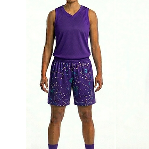 Tenue de Basketball Professionnelle pour <span class=keywords><strong>Femme</strong></span> – Été – 100% Polyester Respirant – Sans Manches – Col <span class=keywords><strong>en</strong></span> V – <span class=keywords><strong>Tissu</strong></span> Doux au Toucher - Product Image 3