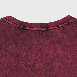 Camisetas de Hombre al por Mayor, Estilo Acid Wash, Streetwear, 100% Algodón, con Logotipo Personalizado, Estilo Vintage Oversize - Product Image 2