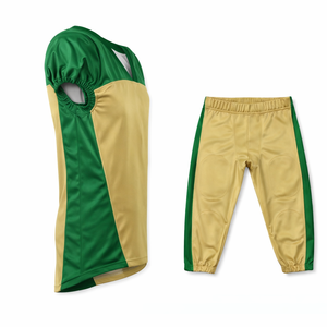 Blank American Football Uniform Custom Kit Elastic Athletic Fabric Modern Design Pattern Design Reliable Sublimation <b>Game</b> Ready - Product Image 2