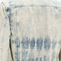 Veste en jean slim pour homme, style décontracté, boutonnée, col rabattu, style hiver, manches classiques, séchage rapide, 100% coton, logo personnalisé