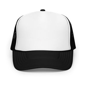 Structured Front Panel Trucker Cap with Breathable Mesh Back and Adjustable Fit - Product Image 1