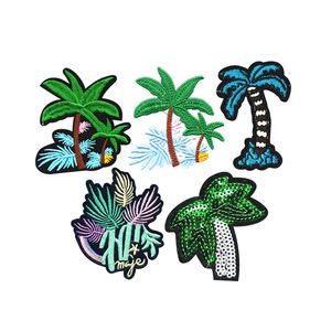 Patch brodé en tissu au design créatif, thermocollant ou à coudre, logo personnalisé, badge uniforme, patch décoratif écologique pour vêtements de mode - Product Image 5