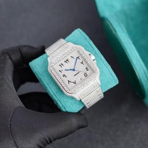 Relojes de Lujo para Hombre, Estilo Hip Hop, con Incrustaciones de Moissanita VVS1, Movimiento Automático MIYOTA, Resistentes al Agua, con Reserva de Energía, de Alta Calidad - Product Image 4