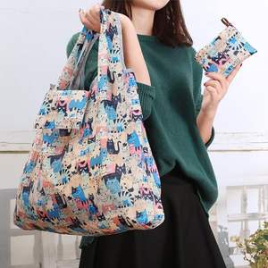 Sacs fourre-tout personnalisables en coton 100% de haute qualité, écologiques et réutilisables, avec poignée supérieure, pour usage quotidien - Product Image 5