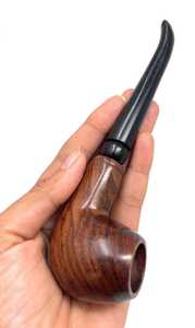 MN EXPORTS Pipa de Fumar de Madera Curvada Modelo MNE-2506 Diseño Clásico Tradicional Acabado Lacado Ecológico y Duradero para Viajes - Product Image 5