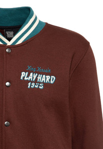 Vestes de baseball pour hommes, veste varsity personnalisée de haute qualité, 100% coton polaire, broderie de logo, sport, automne - Product Image 2