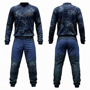 Conjunto de Uniforme de Paintball Personalizado para Hombre y Mujer, Jersey y Pantalones Tácticos de Paintball, Ropa Deportiva de Equipo - Product Image 1