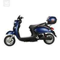 Scooter électrique à deux roues complet CKD avec frein à disque, moteur sans balais, batterie au lithium, étanche, charge maximale de 200 kg