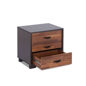 Credenza Eloy in Finitura Noce e Espresso, un Tavolo Elegante e Pratico per la Tua Casa - Product Image 2